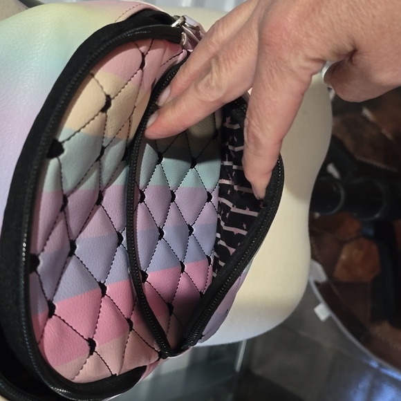 Betsey Johnson Multicolor Quilted Backpack - Picture 6 of 16